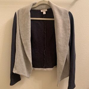 Loft Textured Knit Jacket, Size S